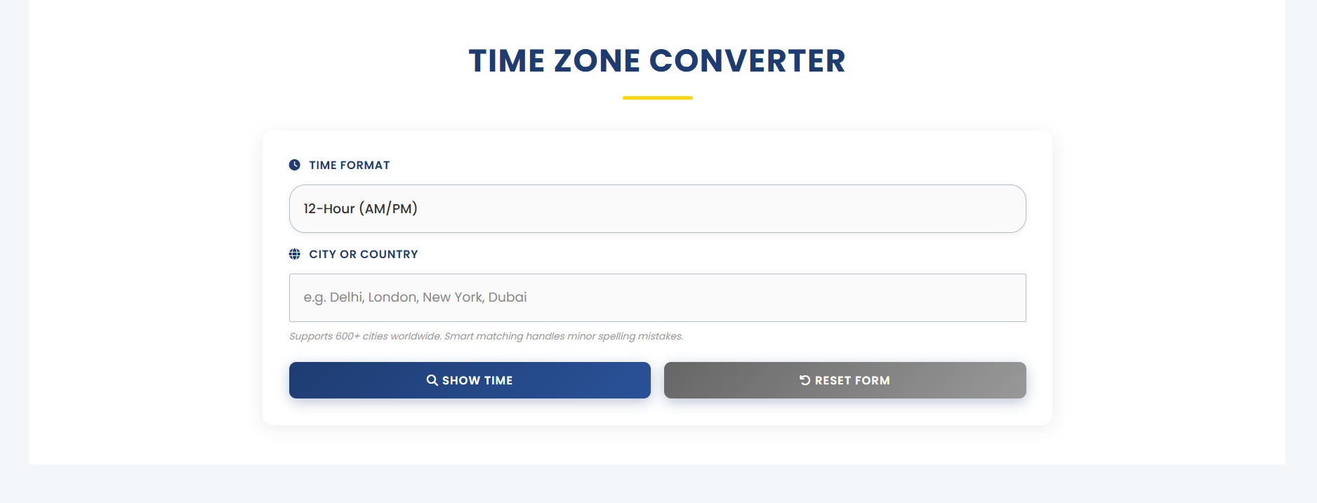 Time Zone Converter  gallery image