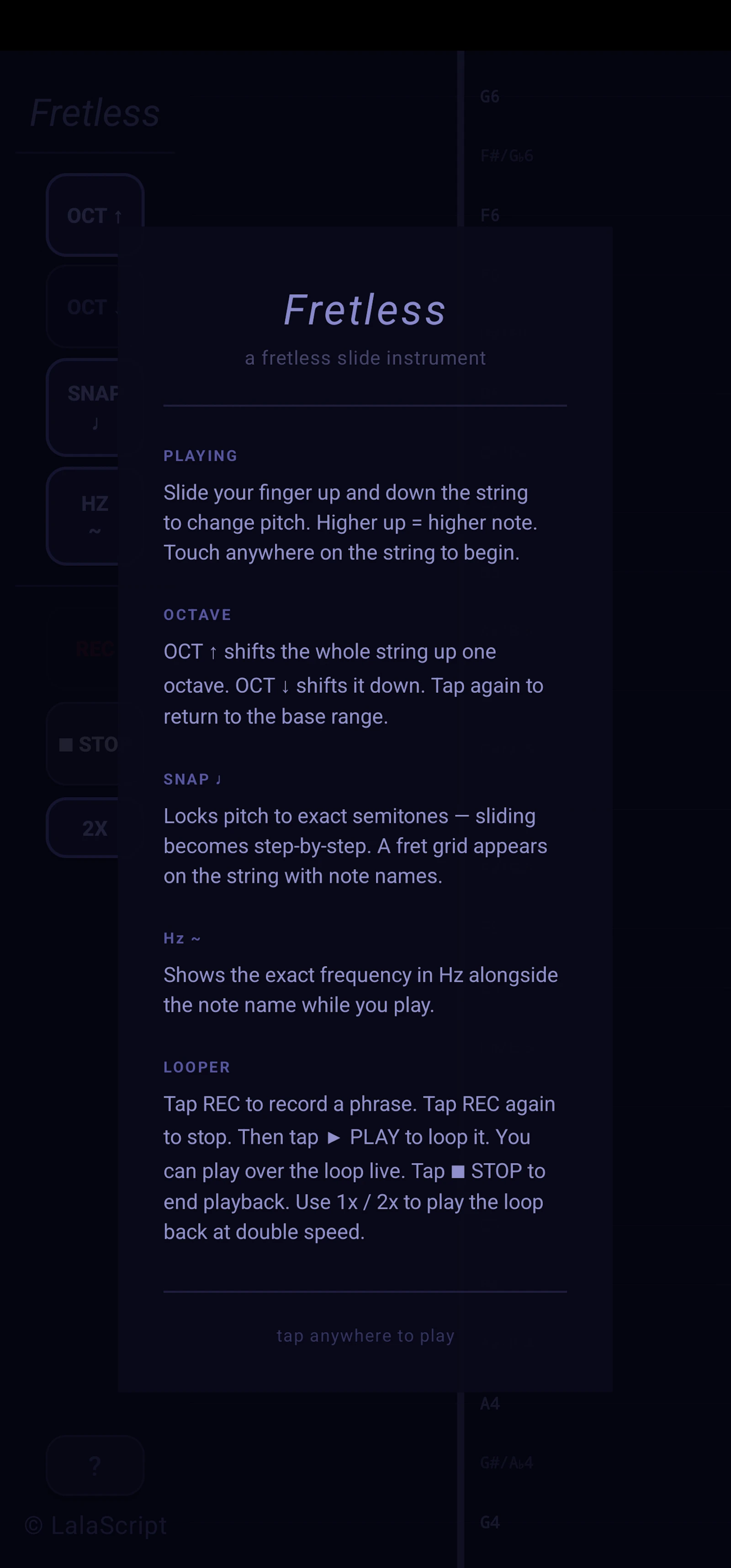 Fretless screenshot 3
