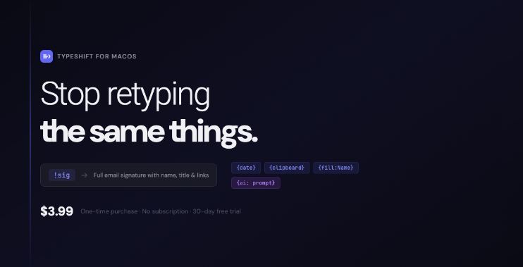 TypeShift gallery image