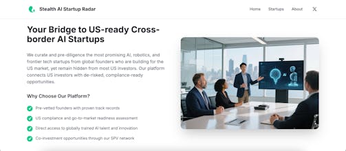 Stealth AI Startup Radar gallery image