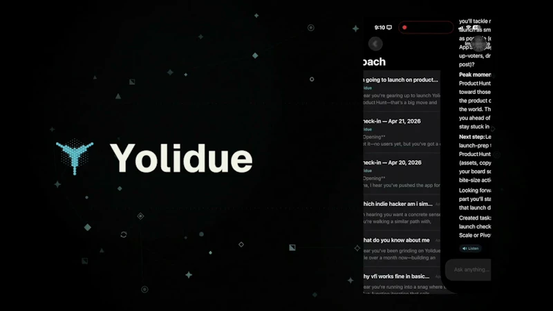 Yolidue screenshot 1 (video preview)