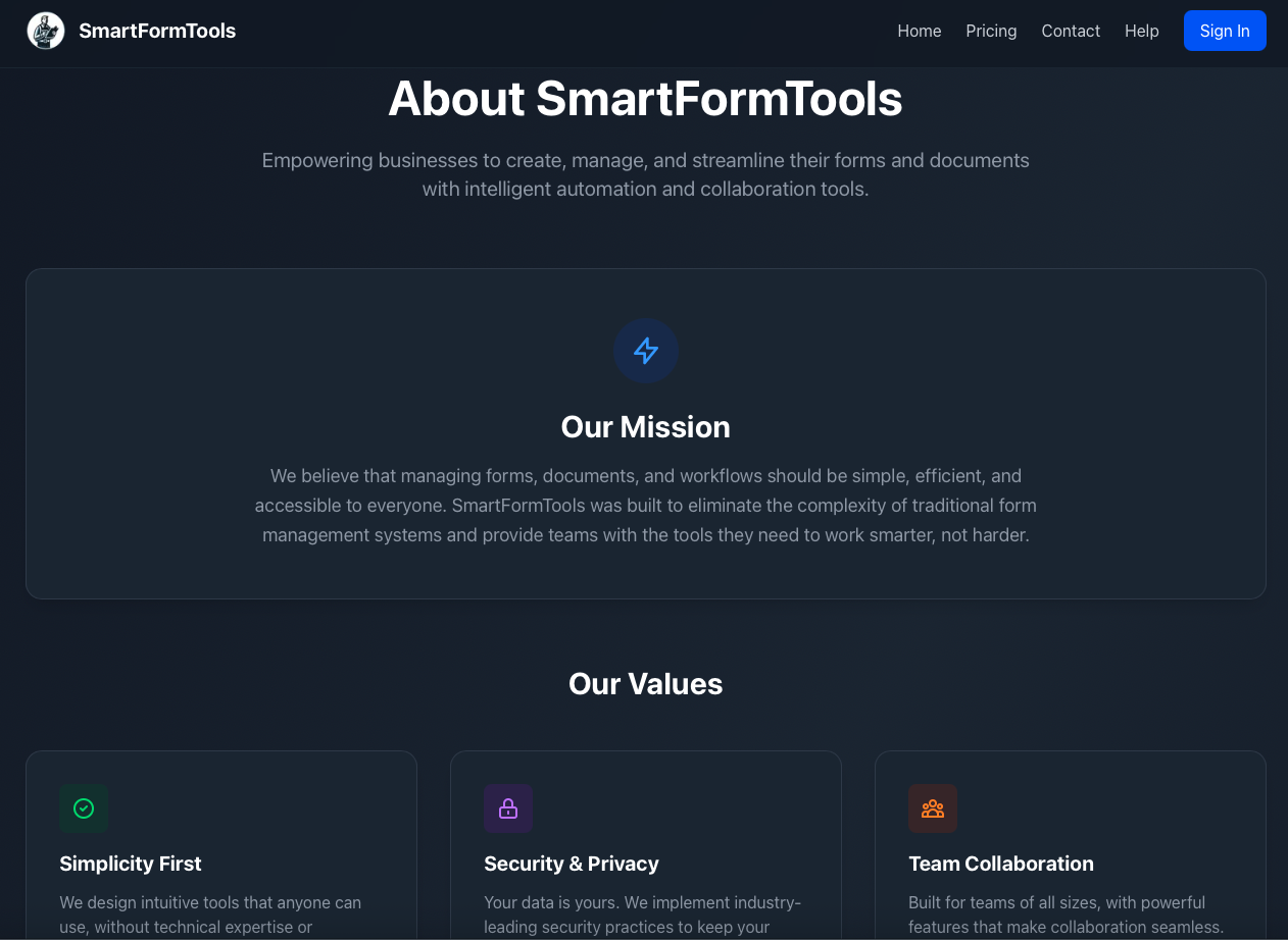 SmartFormTools - Screenshot 2 showing product features and functionality