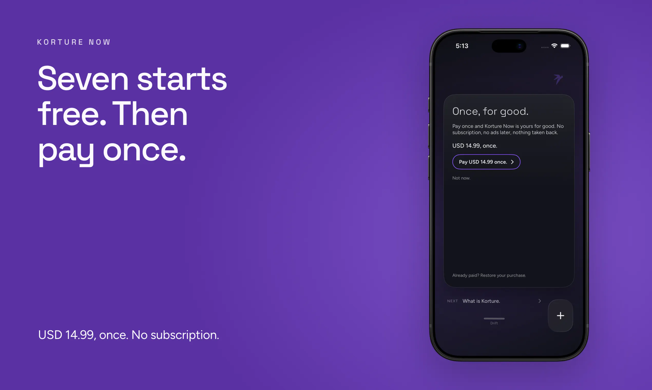 Korture Now: Focus App Blocker gallery image