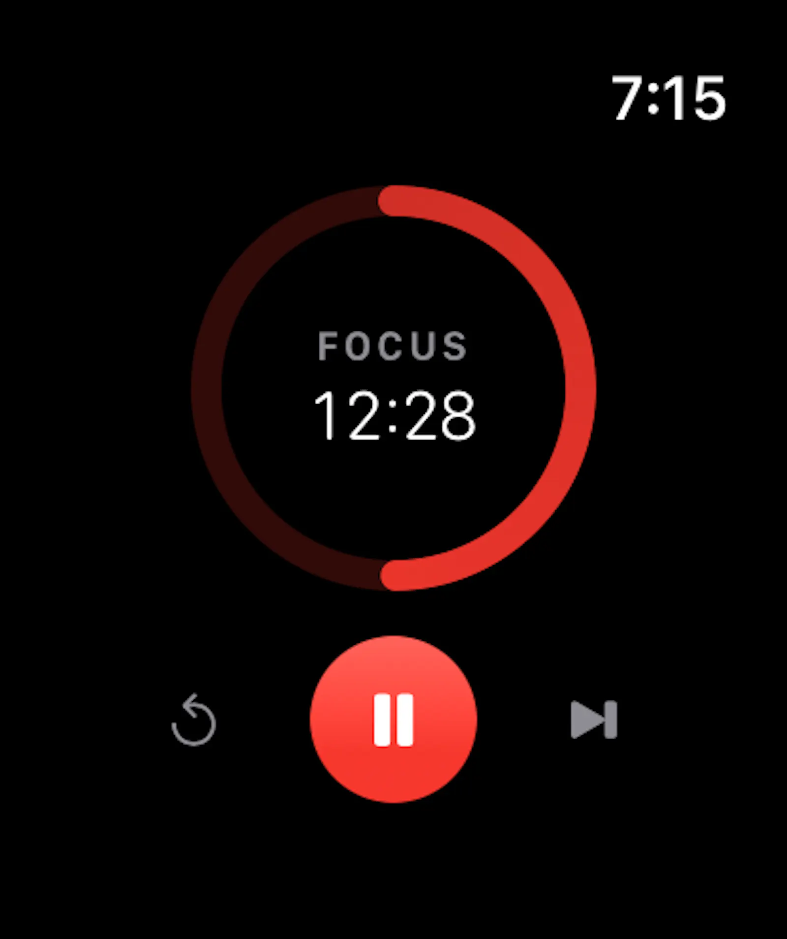 Rossino: A pomodoro timer. screenshot 1