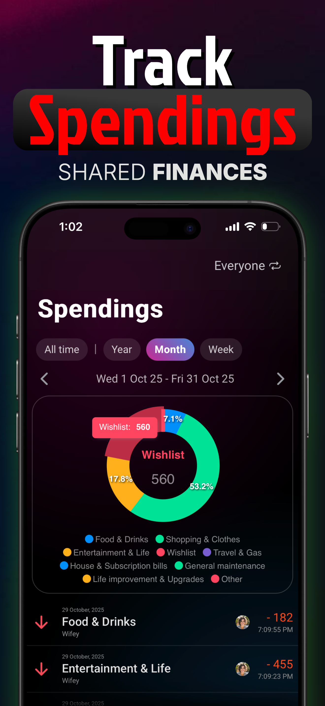 MyPerson - Couple Life Tracker gallery image