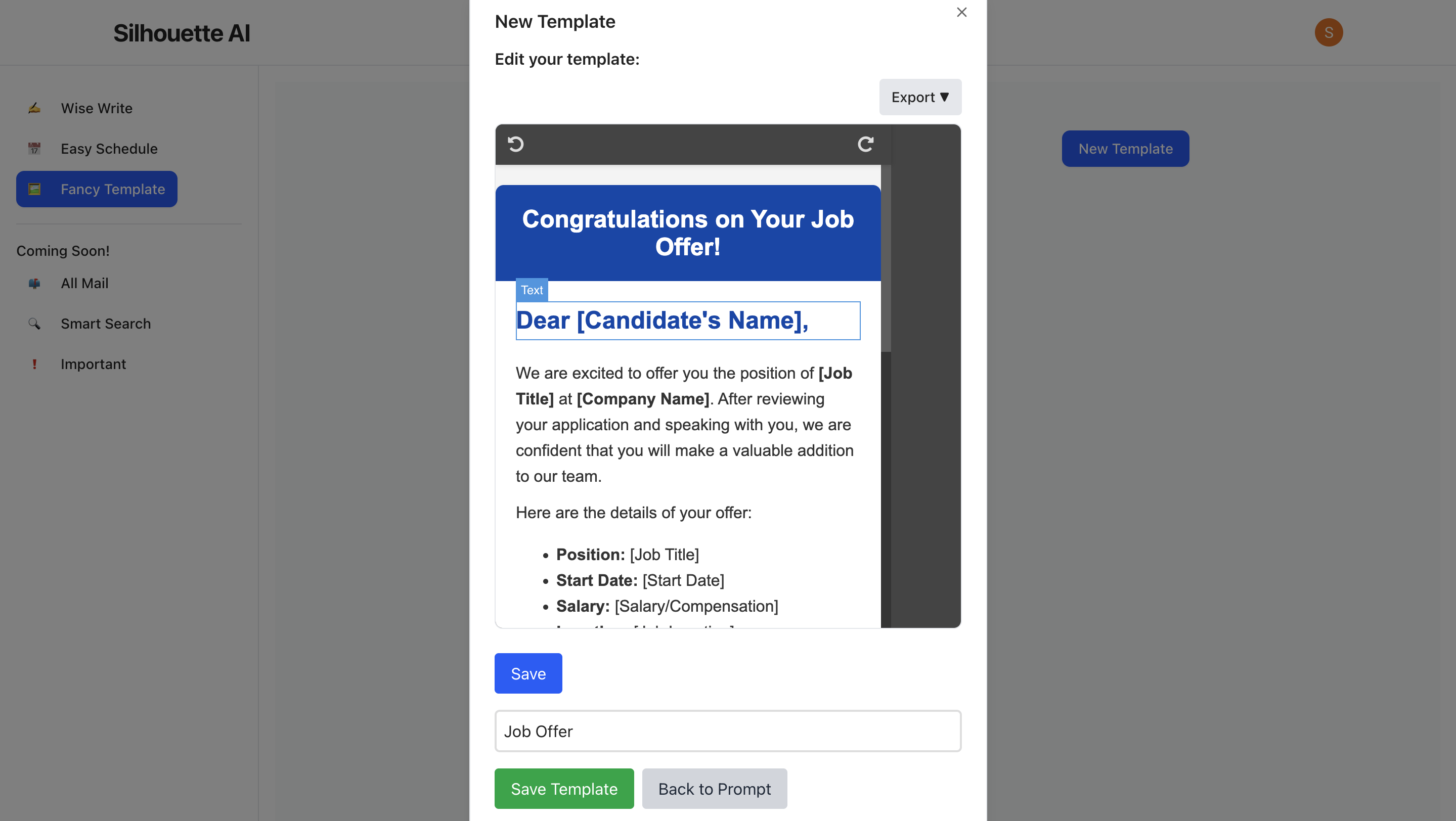Silhouette AI gallery image