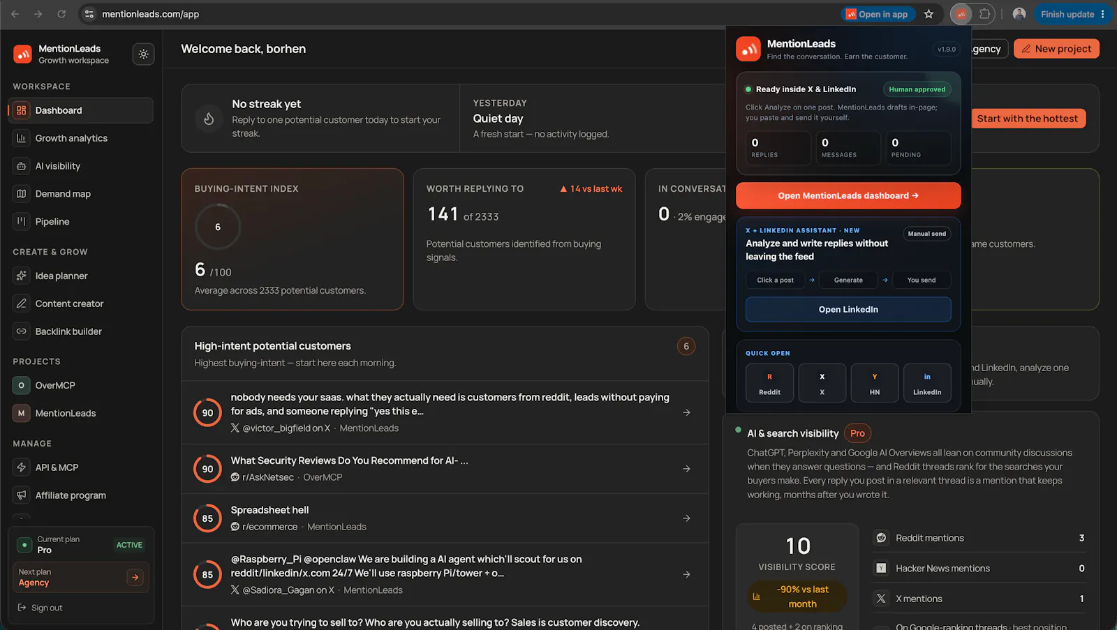 MentionLeads screenshot 13