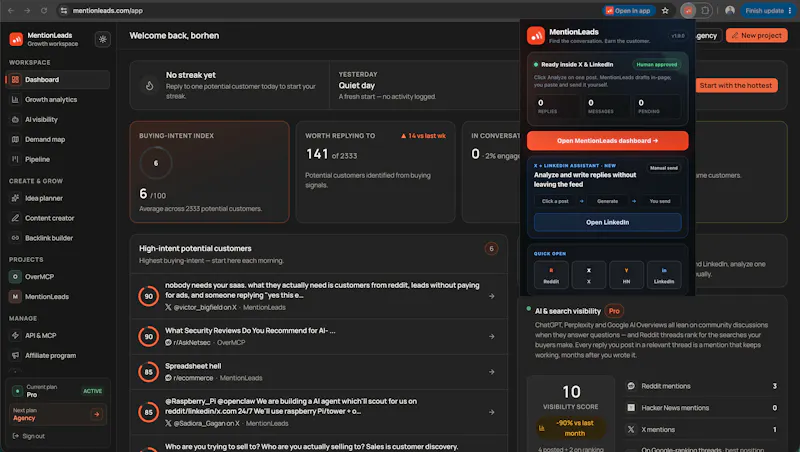MentionLeads screenshot 13