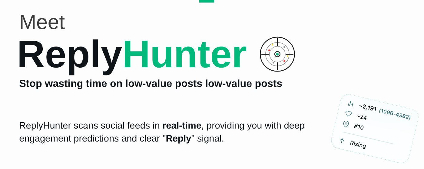 ReplyHunter gallery image