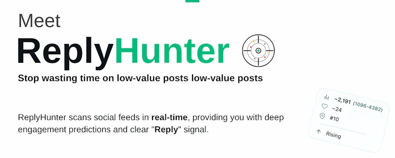 ReplyHunter screenshot 3