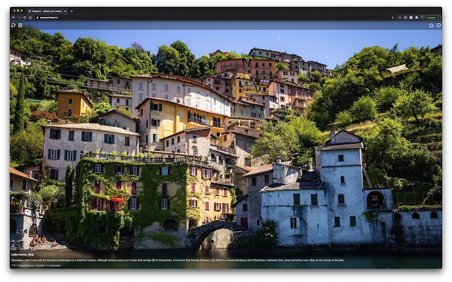 Passport New Tab Page gallery image