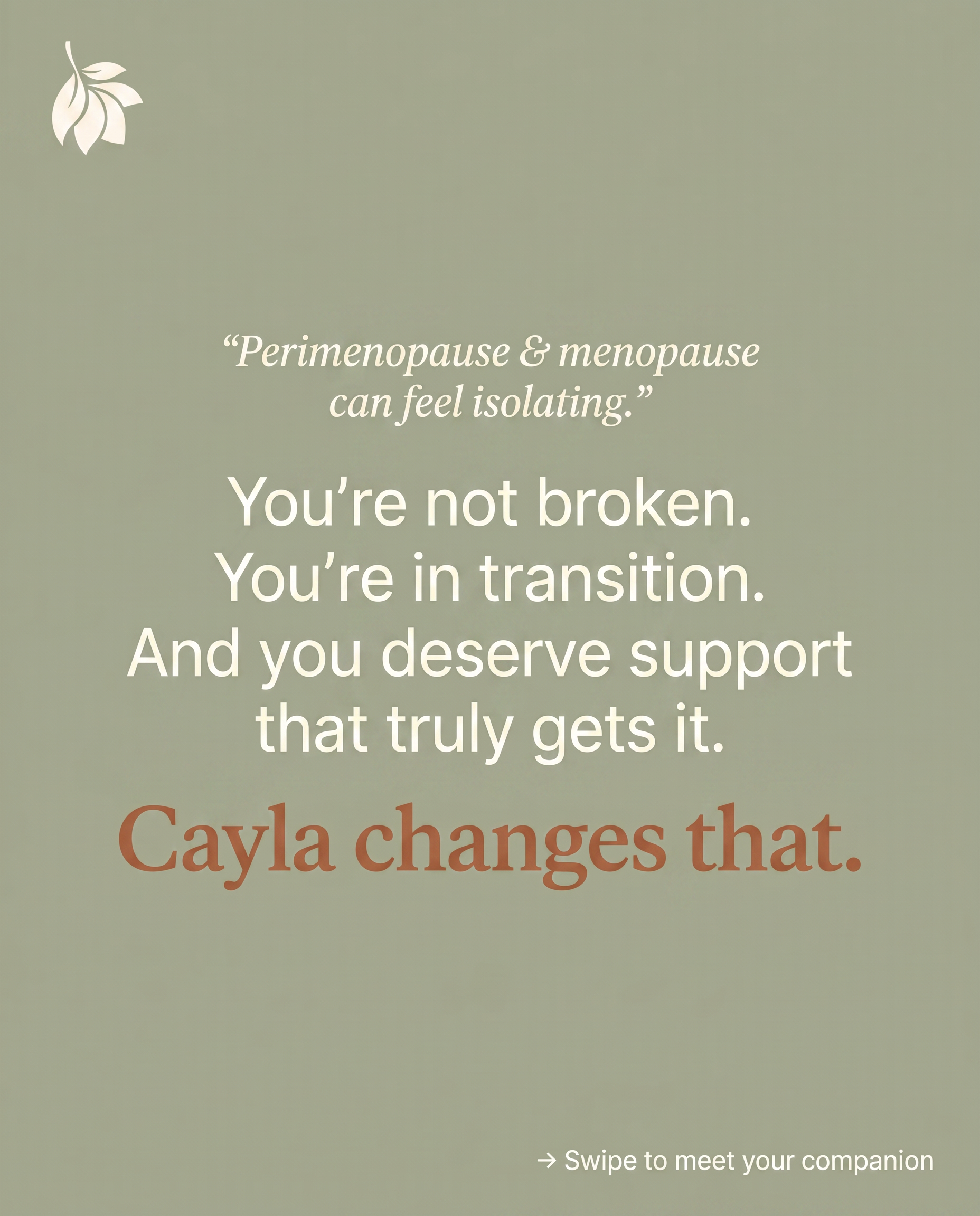 Cayla:Supporting women through menopause gallery image