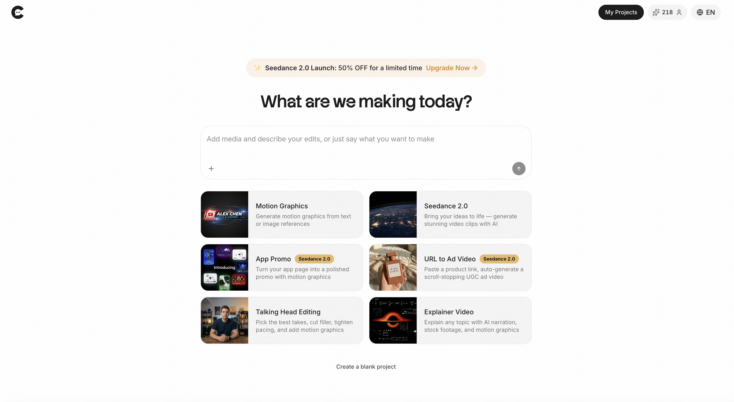 ChatCut, AI Video Editor gallery image