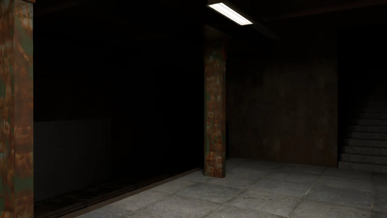 Subway Station-Assembled Interior Scene gallery image