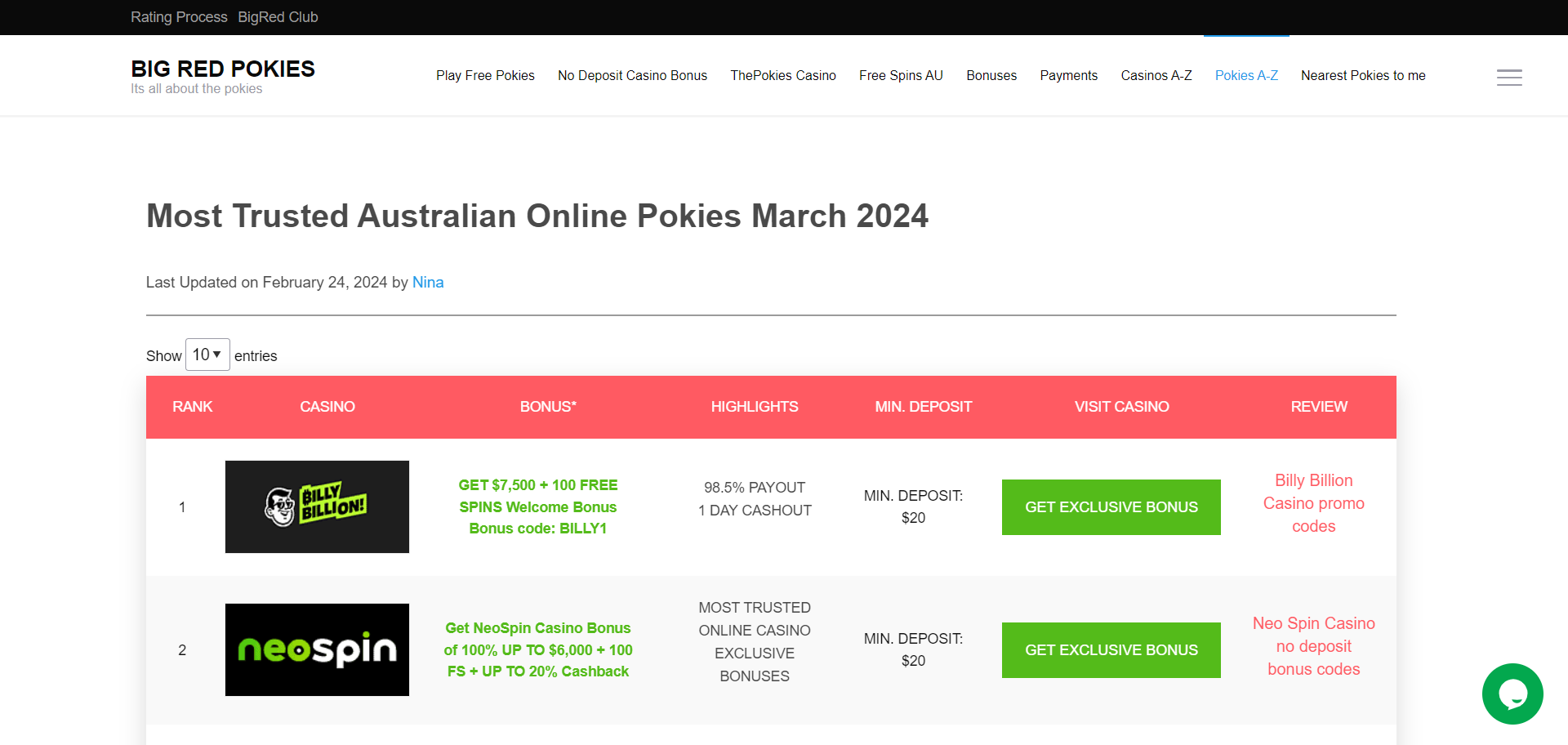 bigredpokie.com gallery image