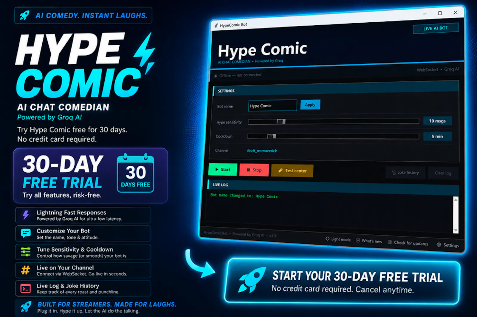 HypeComic Bot — 30 Day Trial screenshot 2