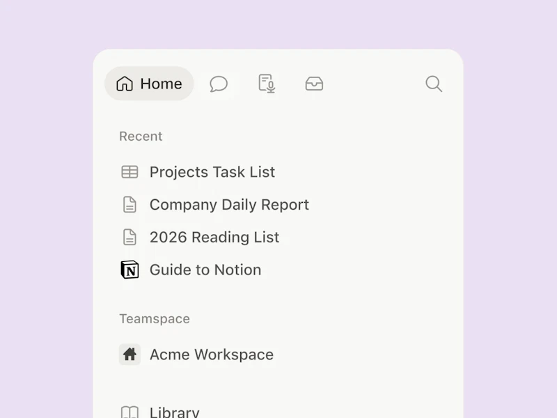 Notion 3.4 screenshot 5