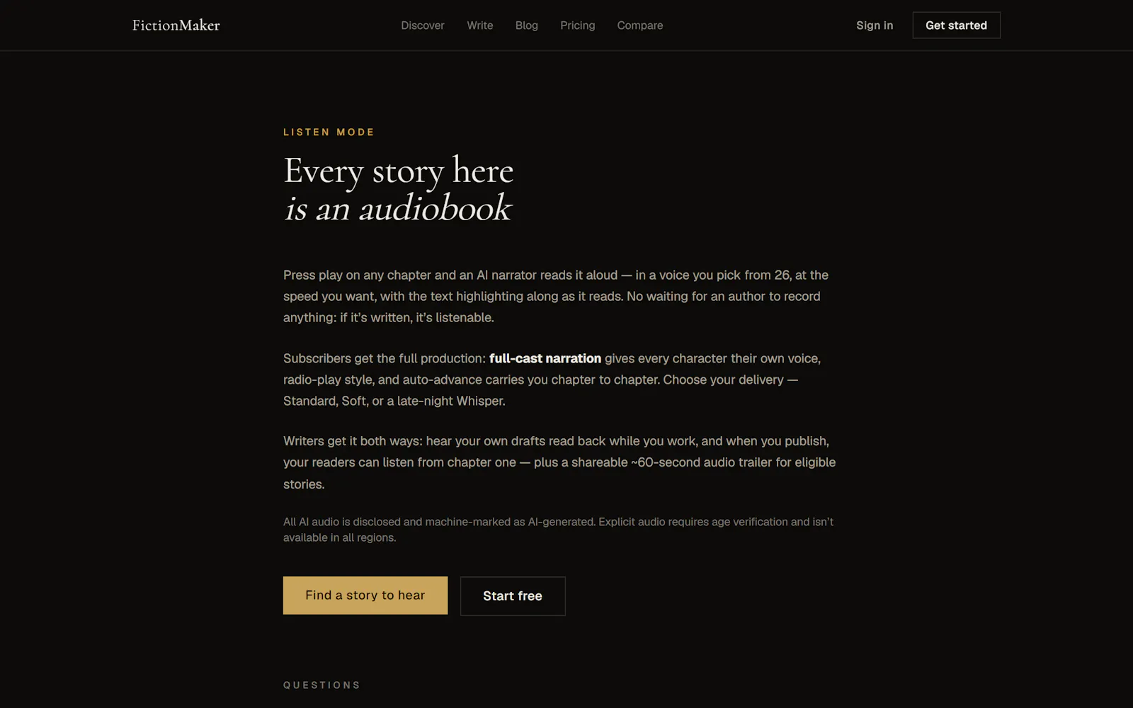 FictionMaker screenshot 5