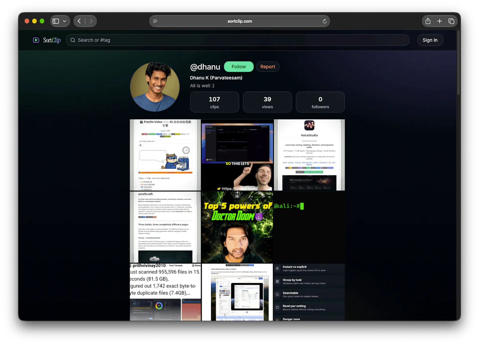 SortClip screenshot 3