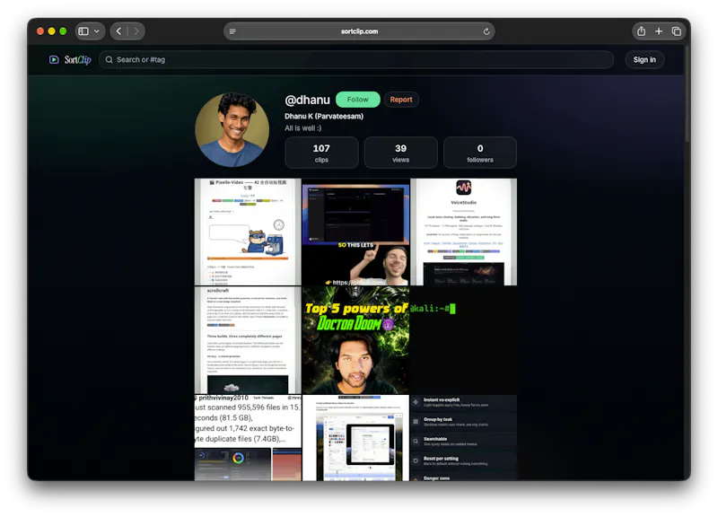 SortClip screenshot 3