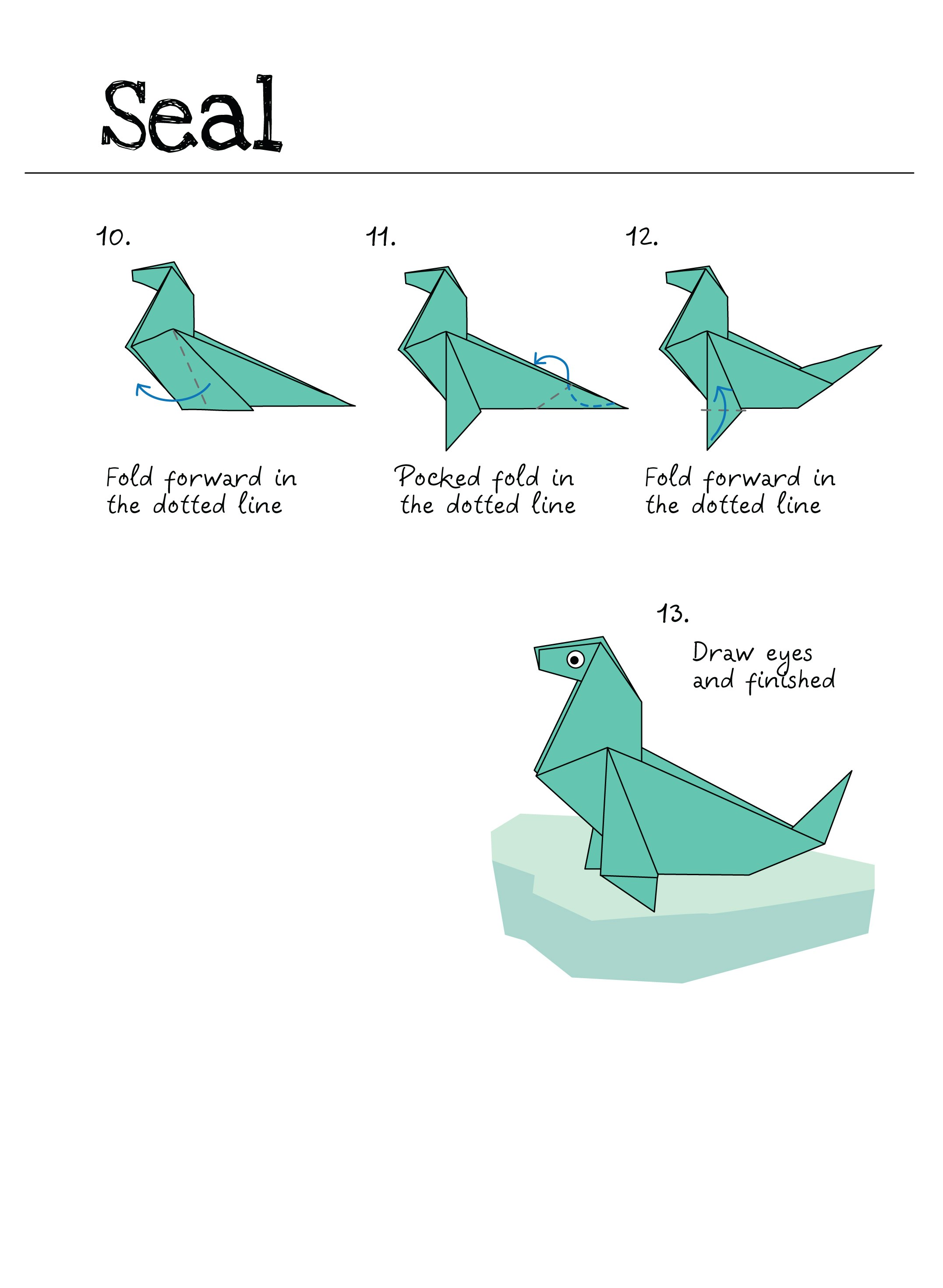 Origami Book. Animals: 20 Easy Paper Folding Projects With Step By Step Instructions gallery image