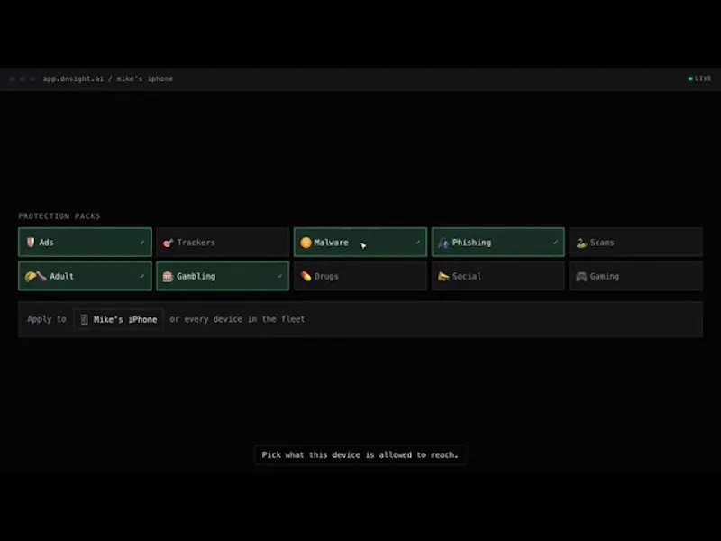 DNSight screenshot 1 (video preview)