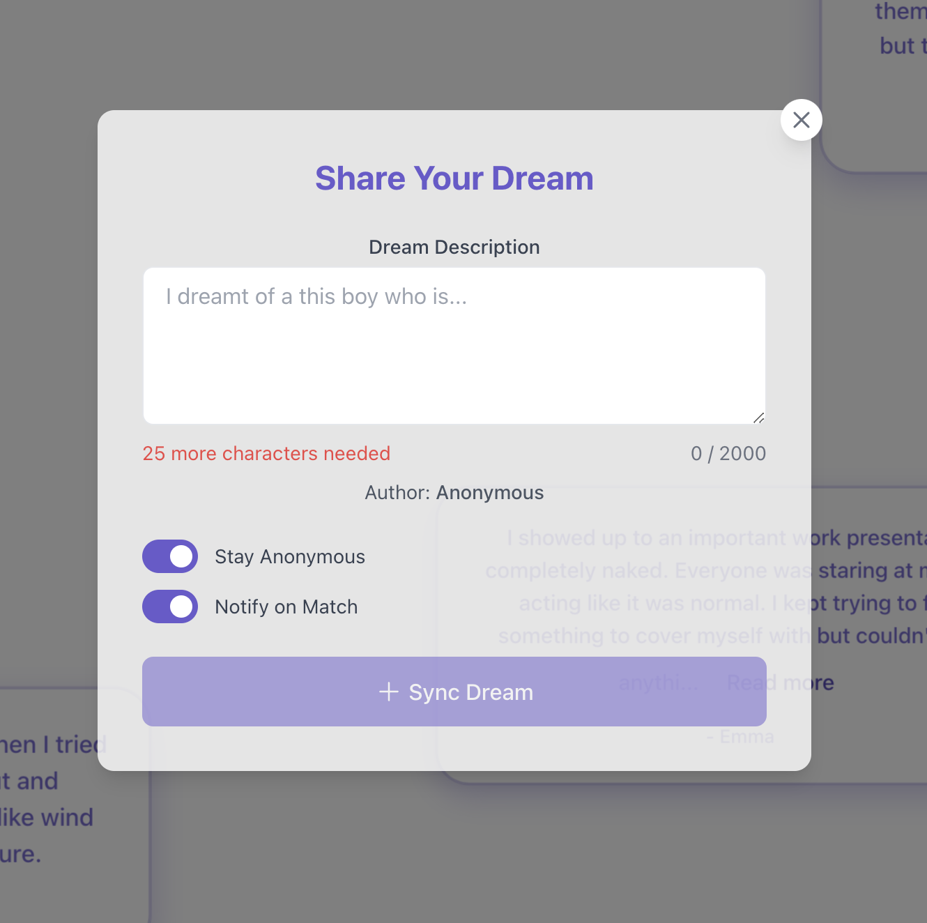 Sync Dreams media 2