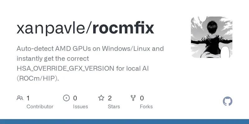ROCmFix & InferBench screenshot 1