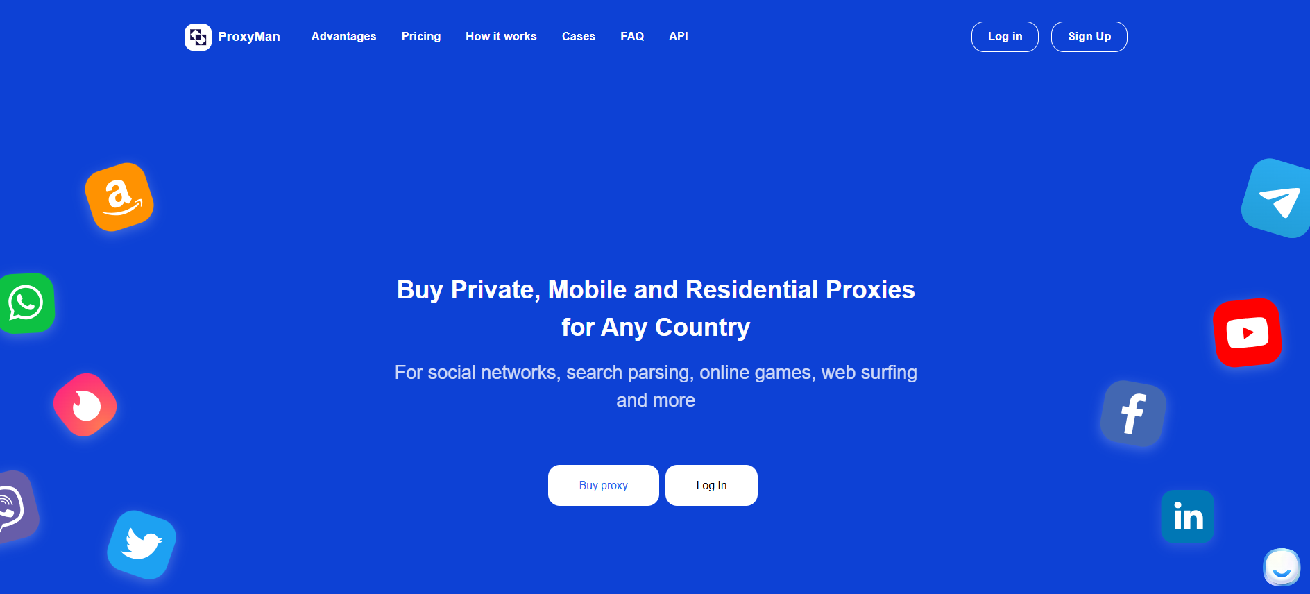 Proxy-hombre - Proxy-Man es un proveedor líder de servicios proxy media 1