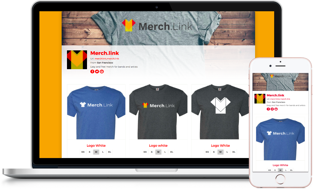 Merch.link gallery image