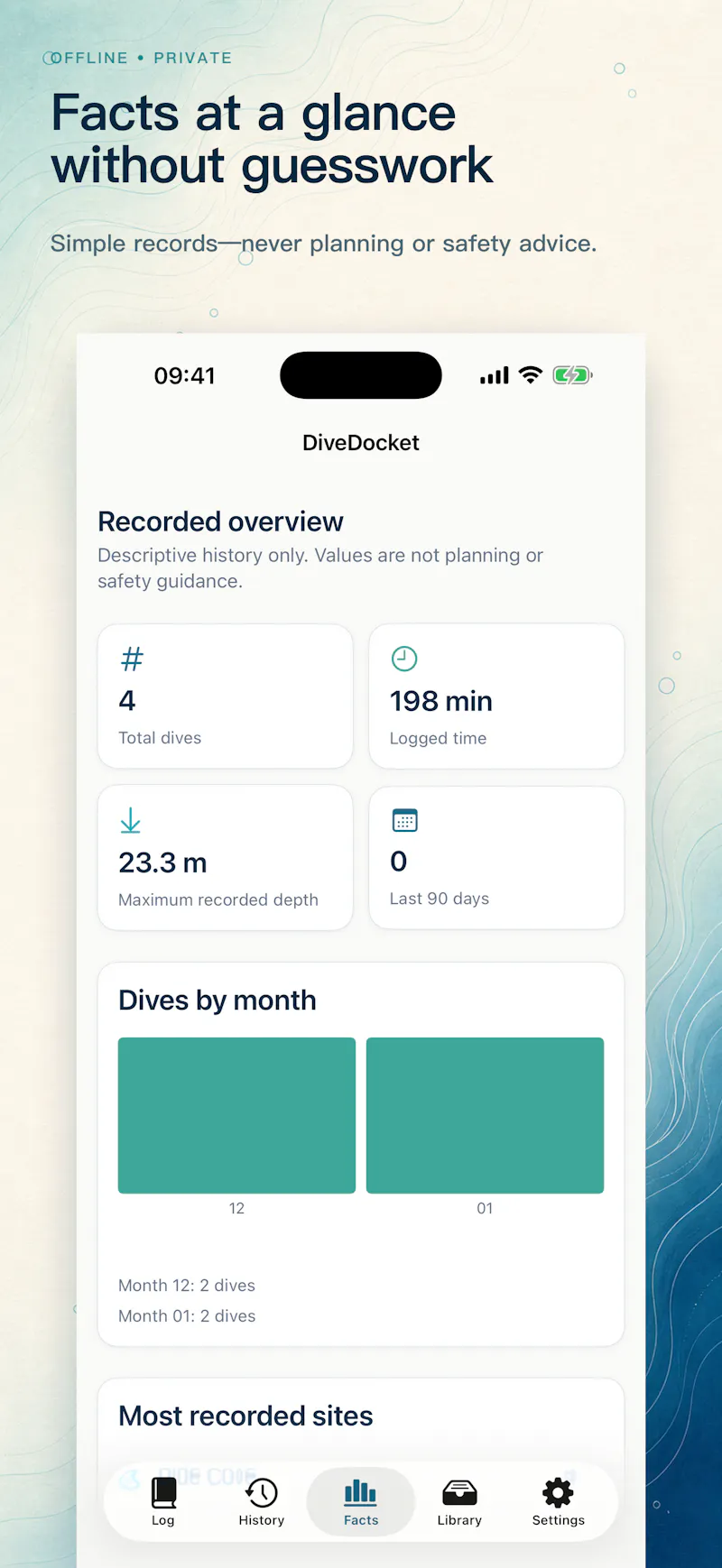 DiveDocket screenshot 3