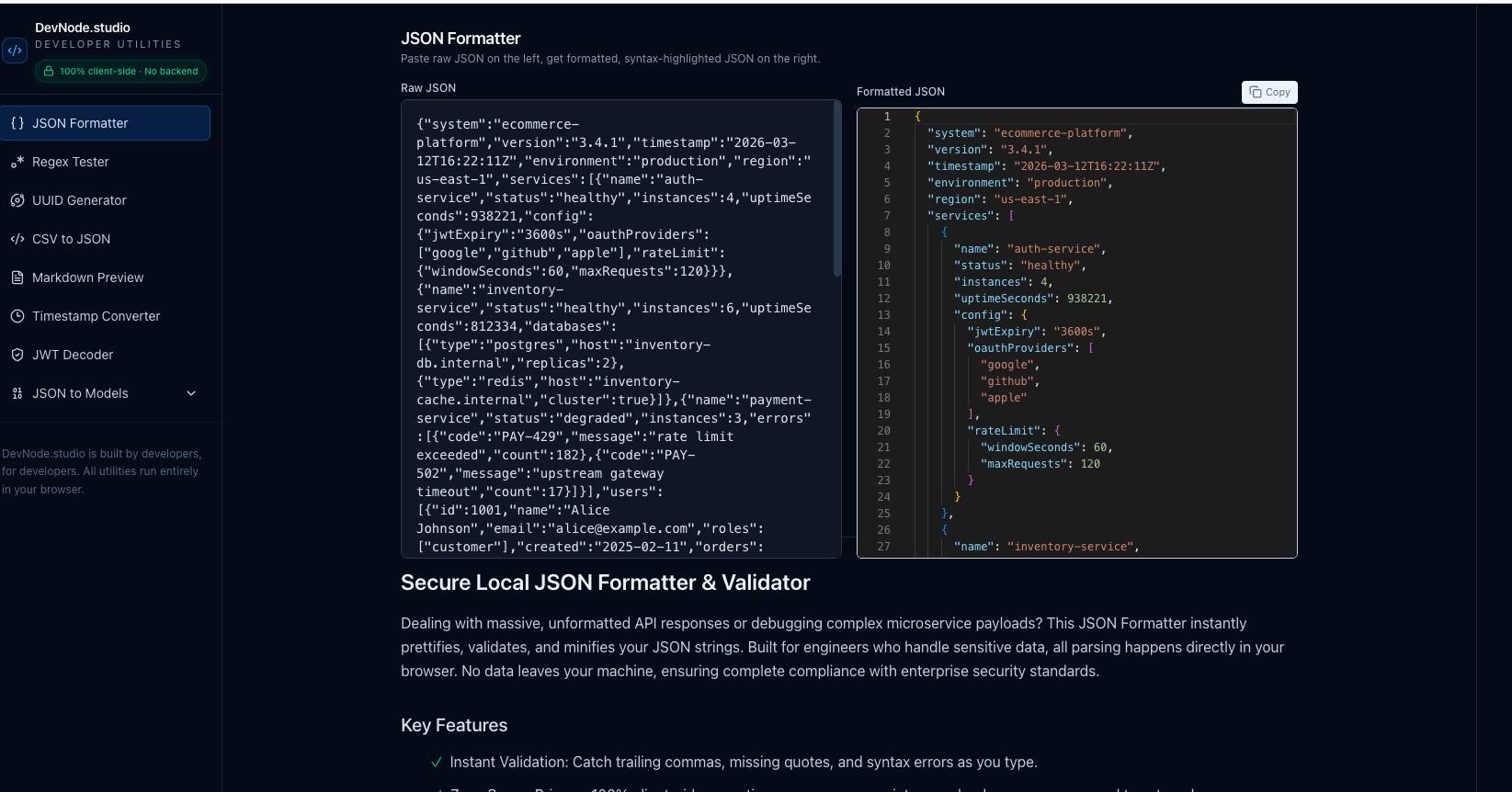 DevNode.studio gallery image
