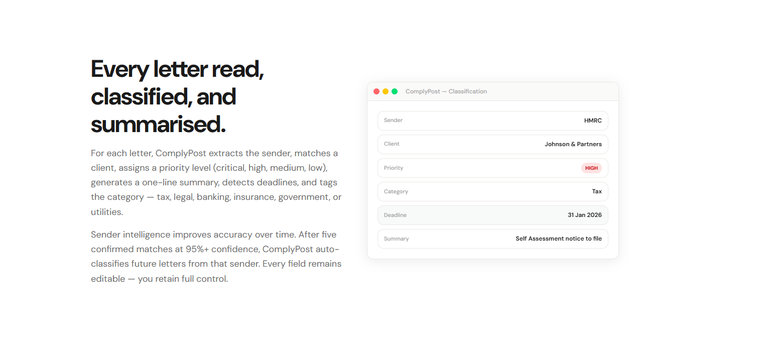 ComplyPost gallery image