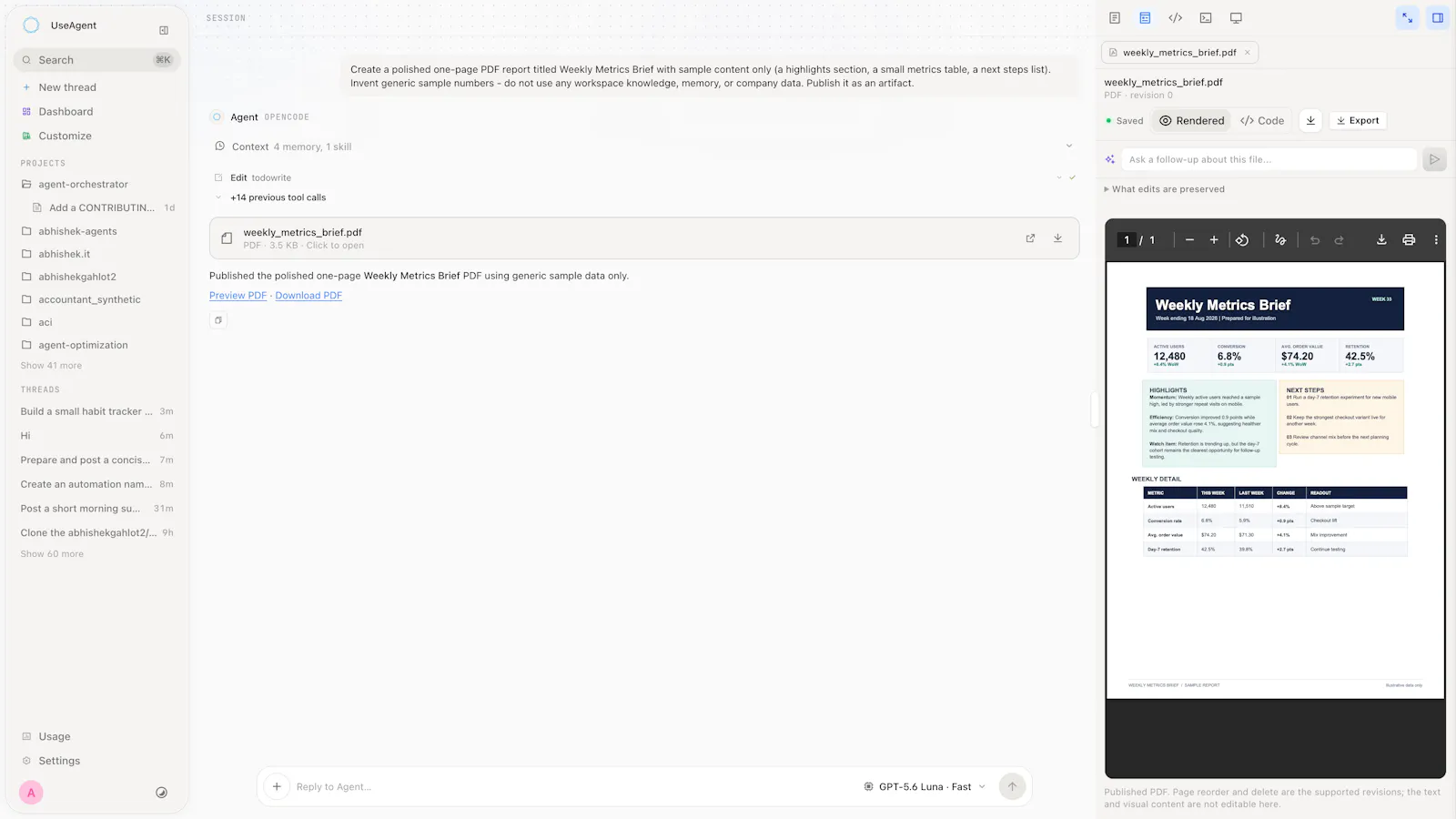 UseAgent screenshot 8
