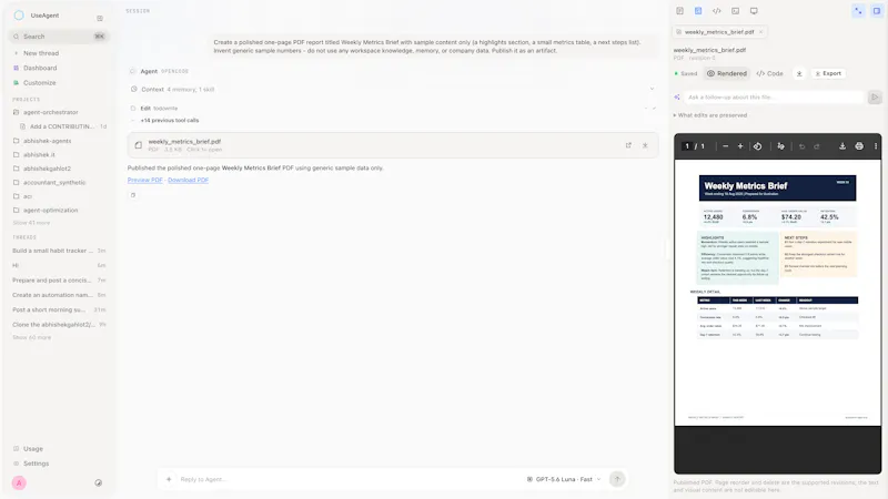 UseAgent screenshot 8