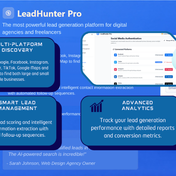 LeadHunter Pro logo