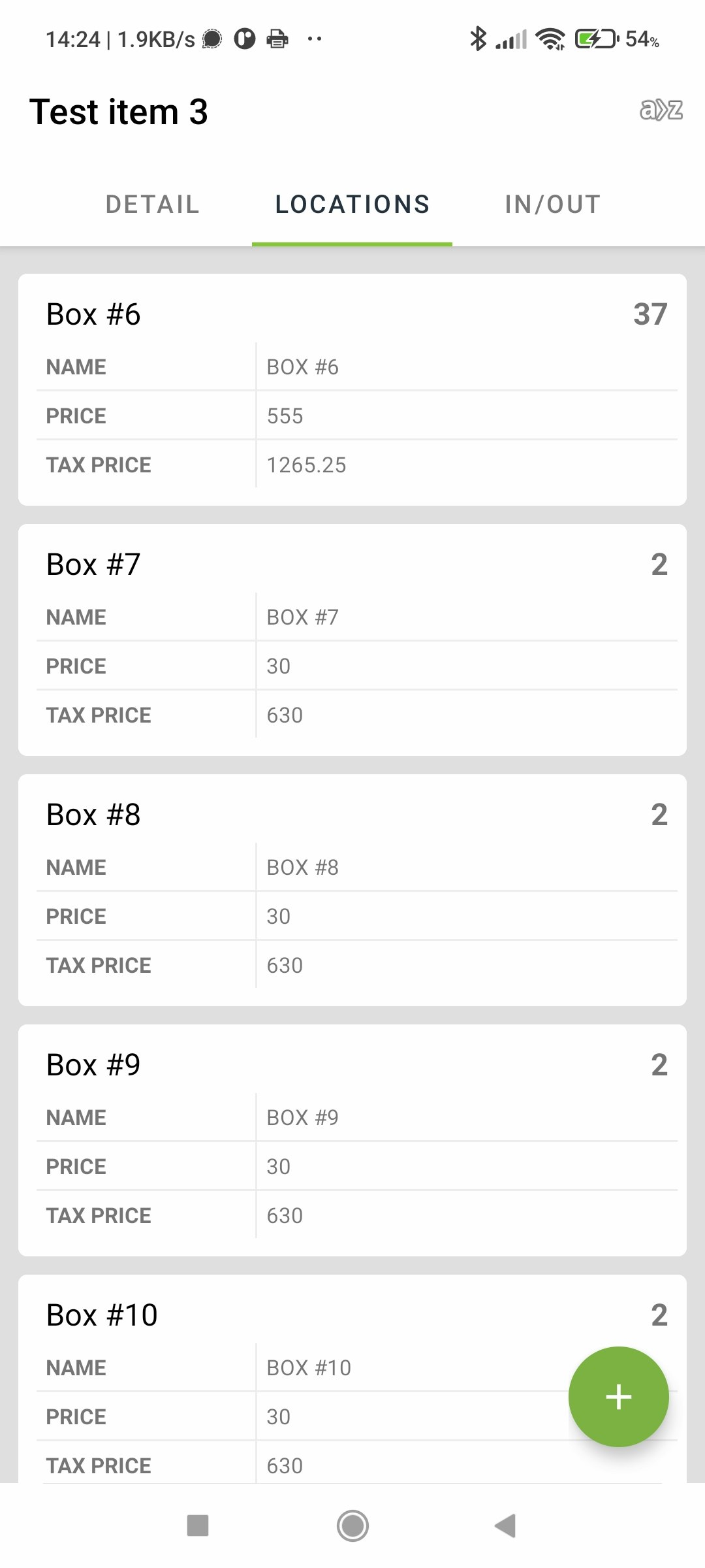 Rainventory - Inventarismanagement -app media 11