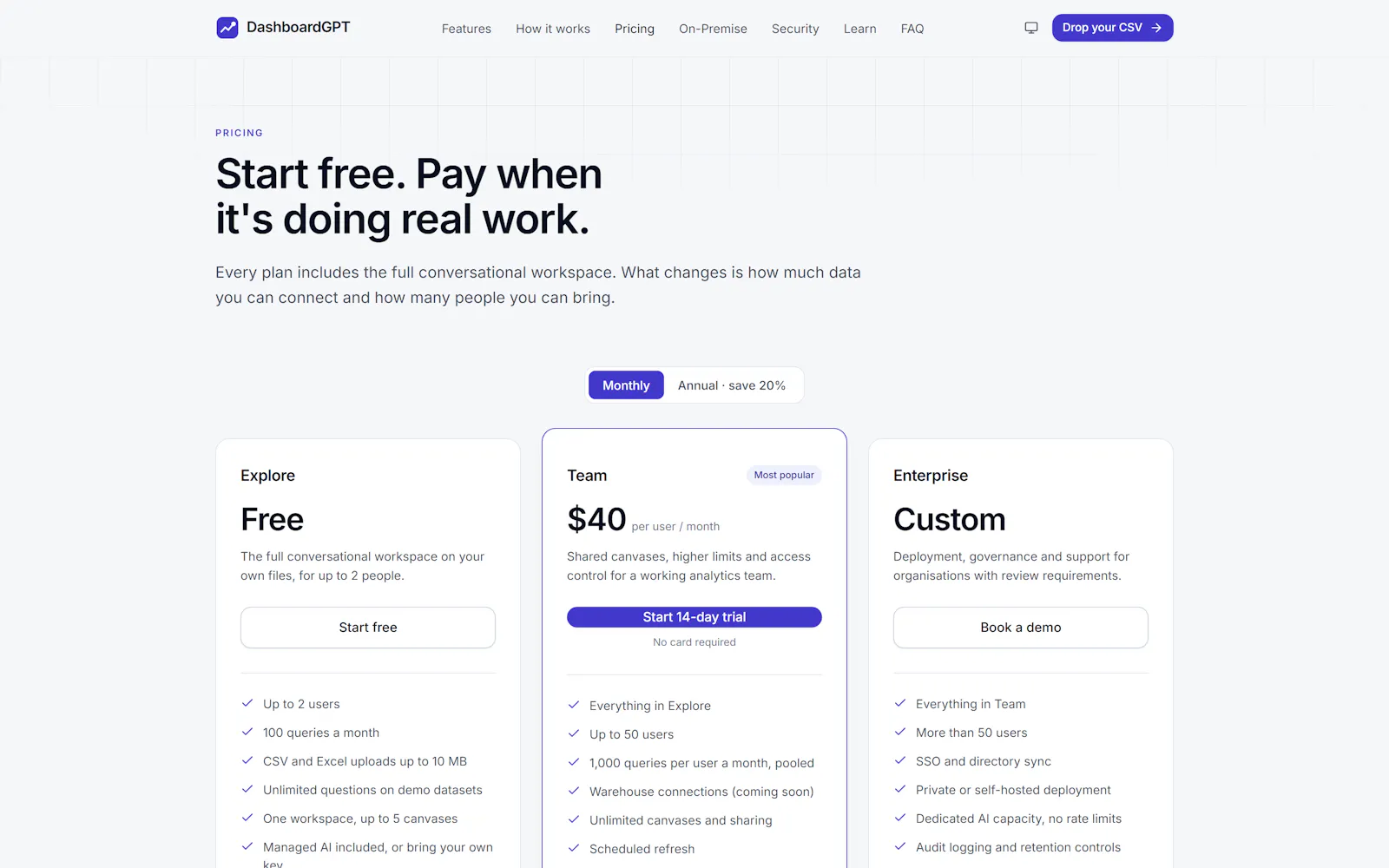 DashboardGPT screenshot 4