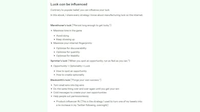 How to Get Rich (by getting lucky) gallery image