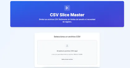 CSV Slice Master gallery image
