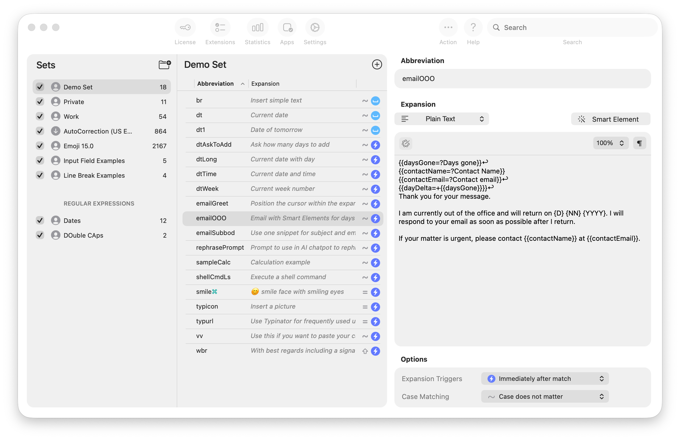 Typinator 10  gallery image