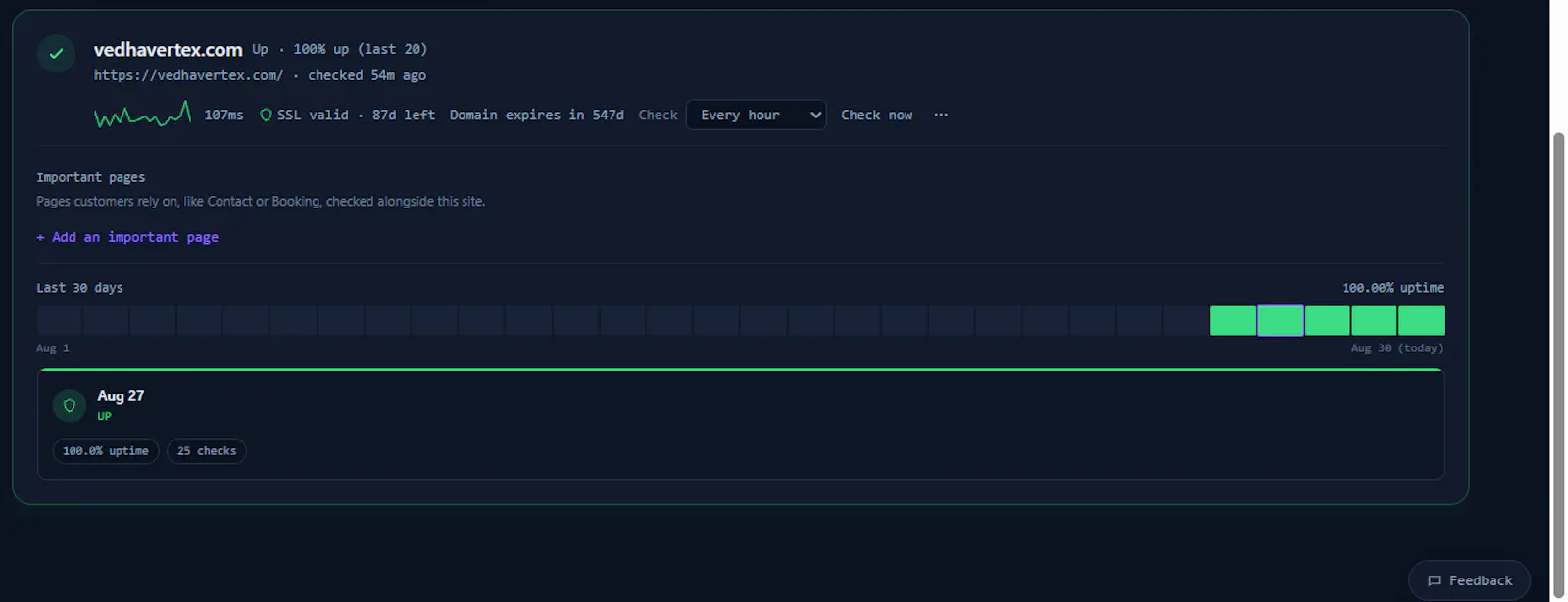 VeePulse screenshot 2