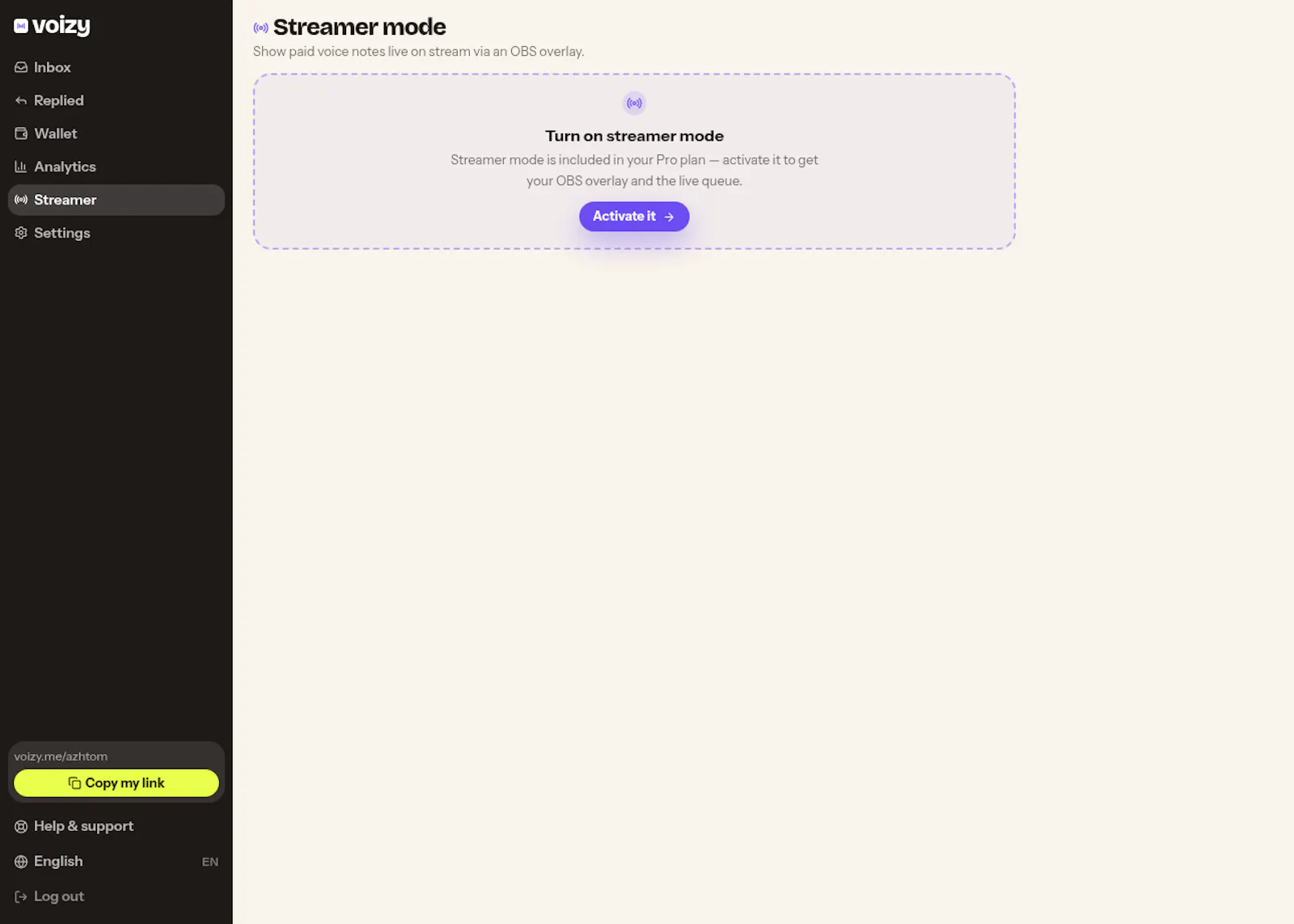 Voizy screenshot 3