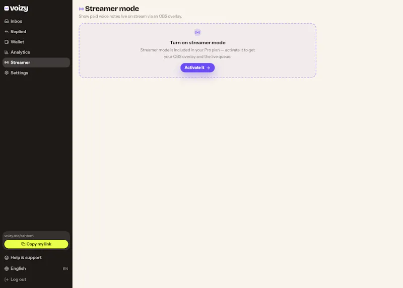 Voizy screenshot 3