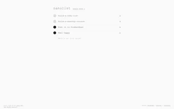 Nanolist gallery image
