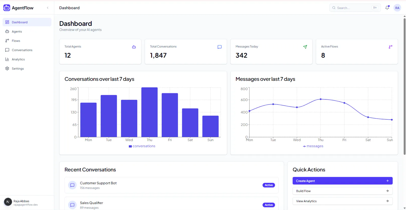 AgentFlow screenshot 6