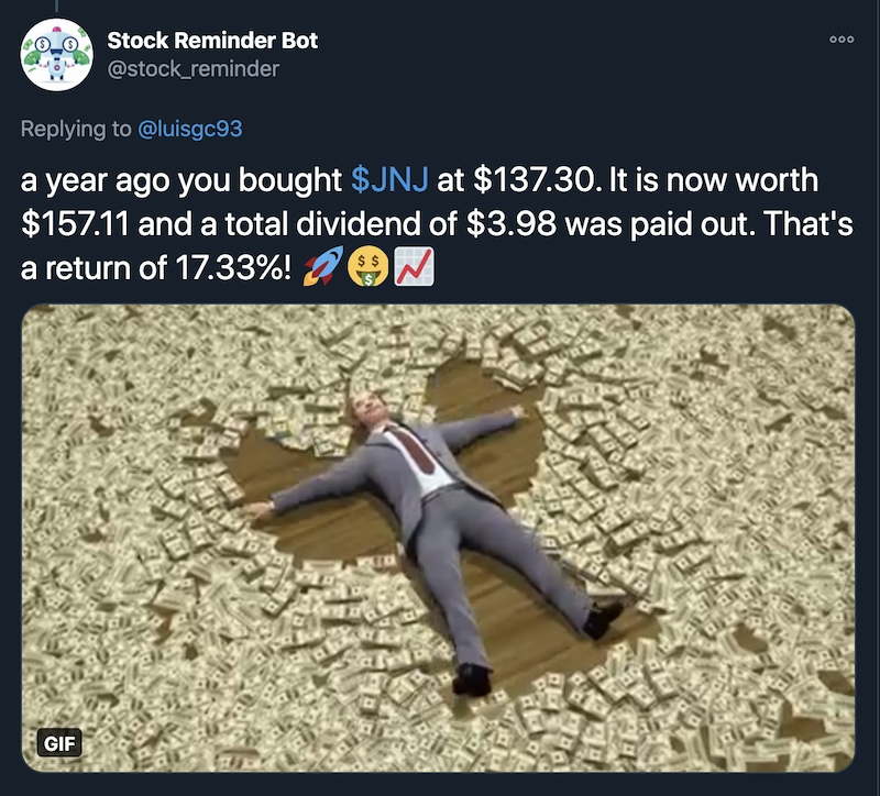 Stock Reminder Bot gallery image