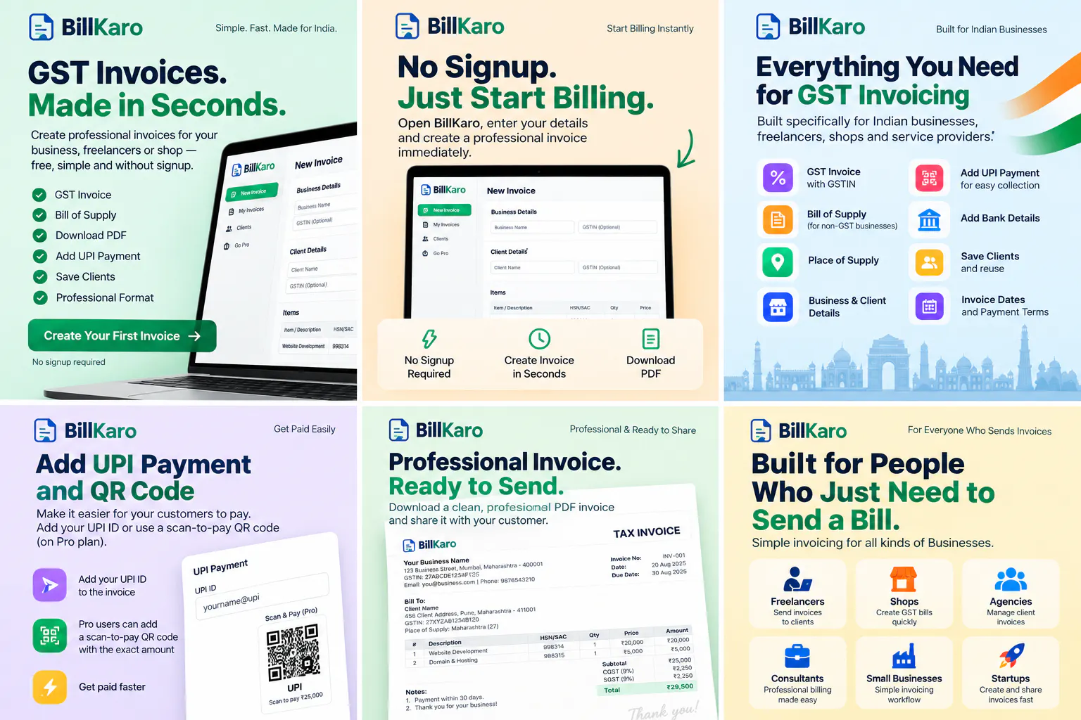BillKaro - Free GST Invoice Generator gallery image