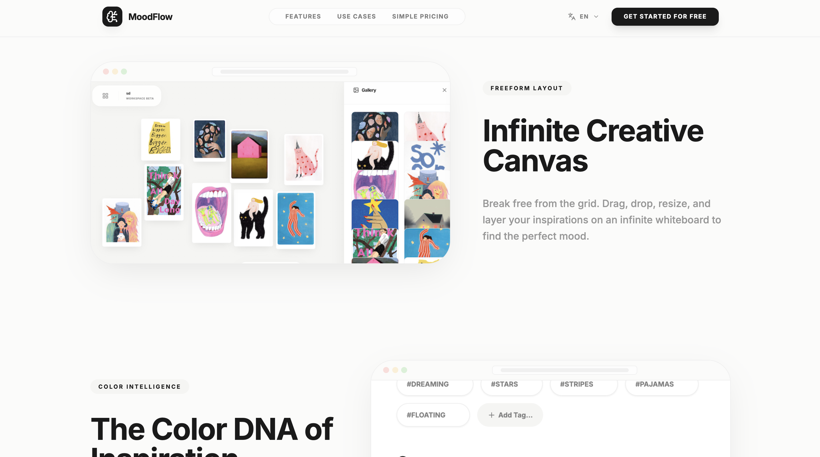 MoodFlow - AI Moodboard Tool  gallery image