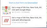 Qwasapbot, now with What3Words image